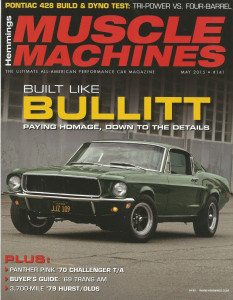 HEMMINGS MUSCLE MACHINES 2015 MAY - H/O, GT40, PINK T/A, BULLITT